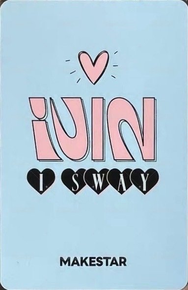 I SWAY ms 10.0 幸運卡 C 背面