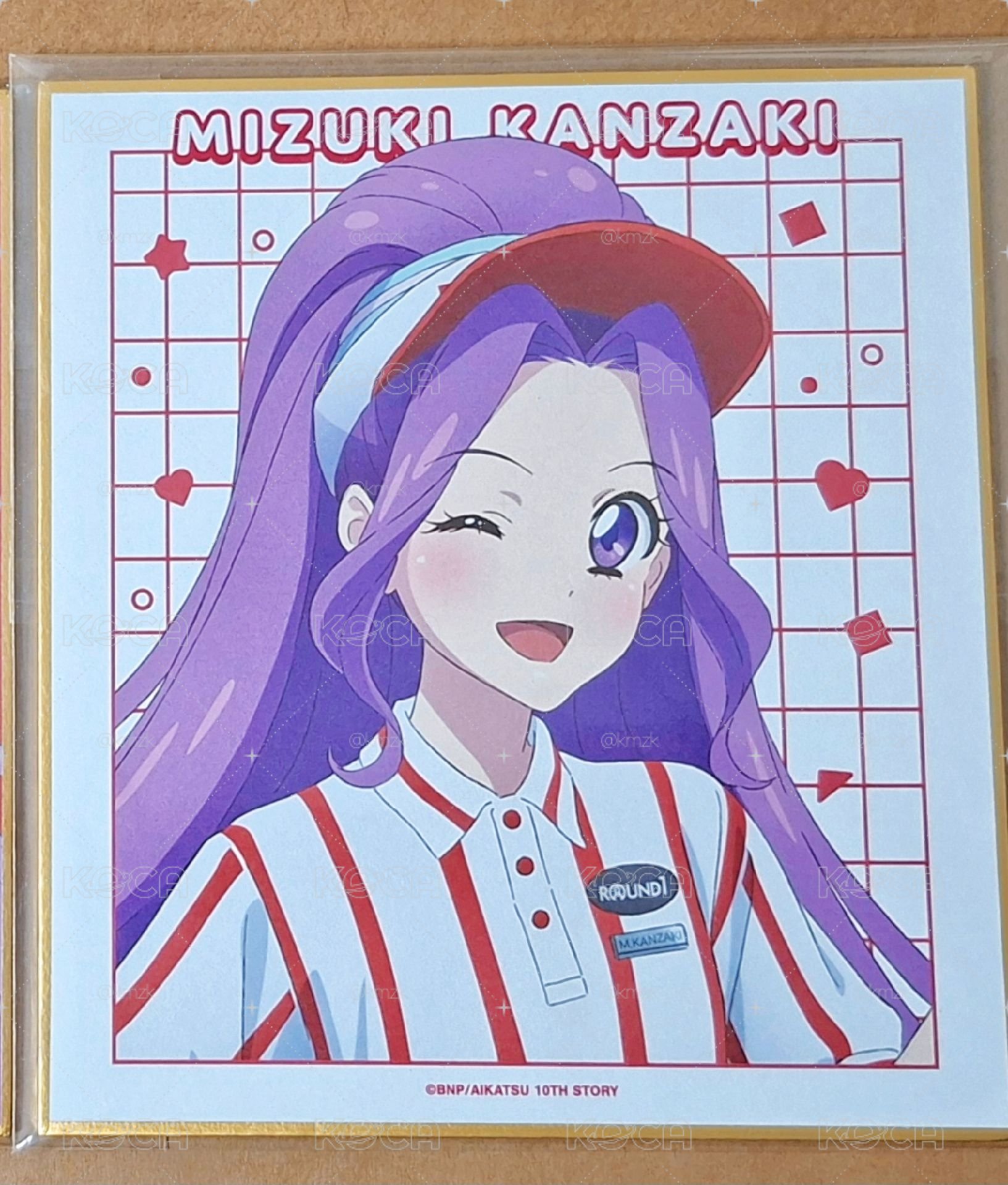 神崎美月 保齡球色紙