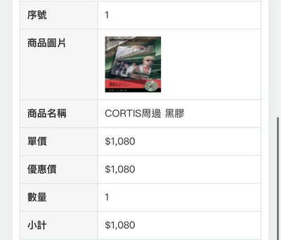 cortis 黑膠（已拆）