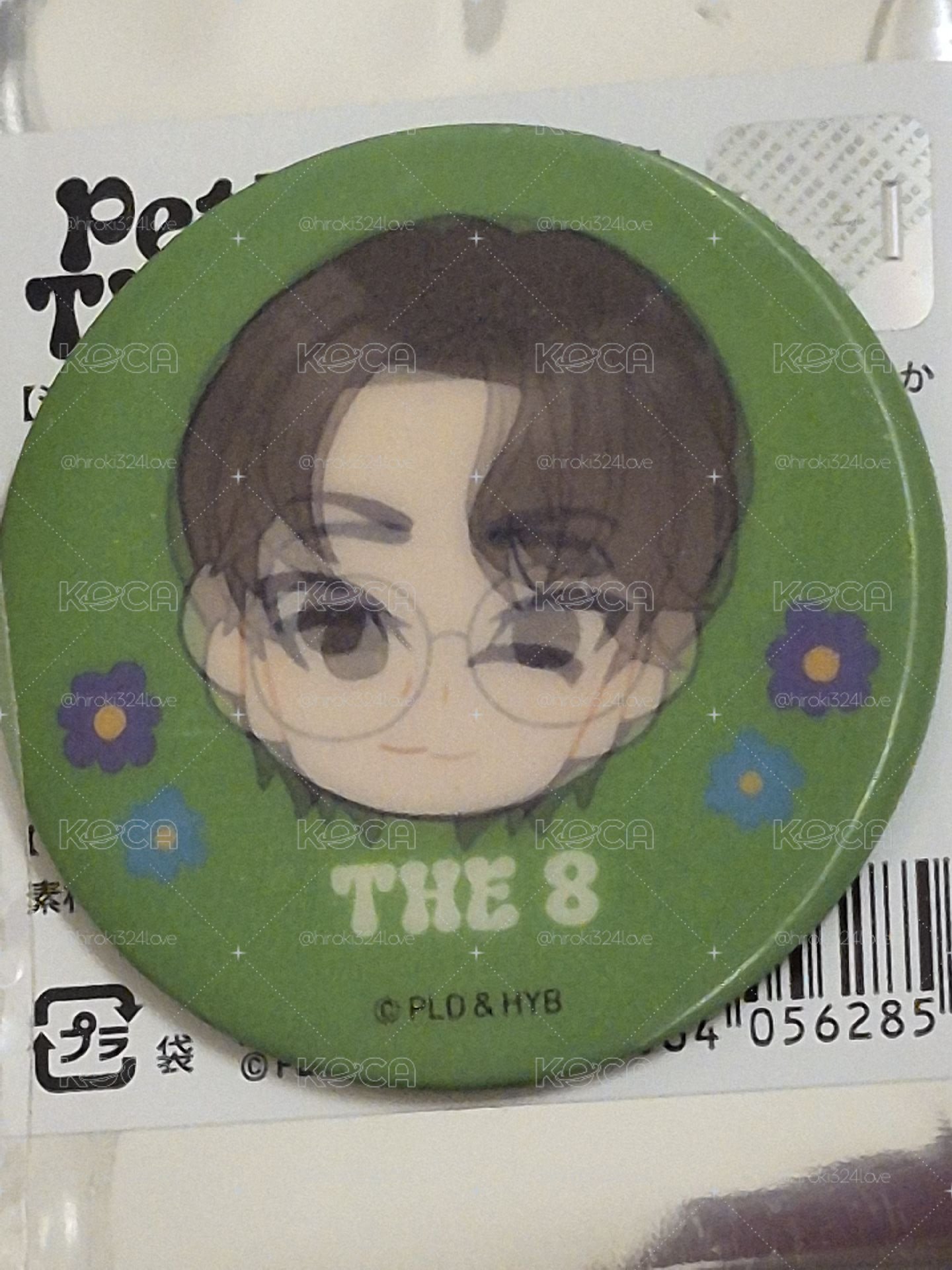 初期傷〈未使用〉迷你摺疊收納盒+吊飾+徽章×2〈合售〉PetiTEEN THE8 SEVENTEEN