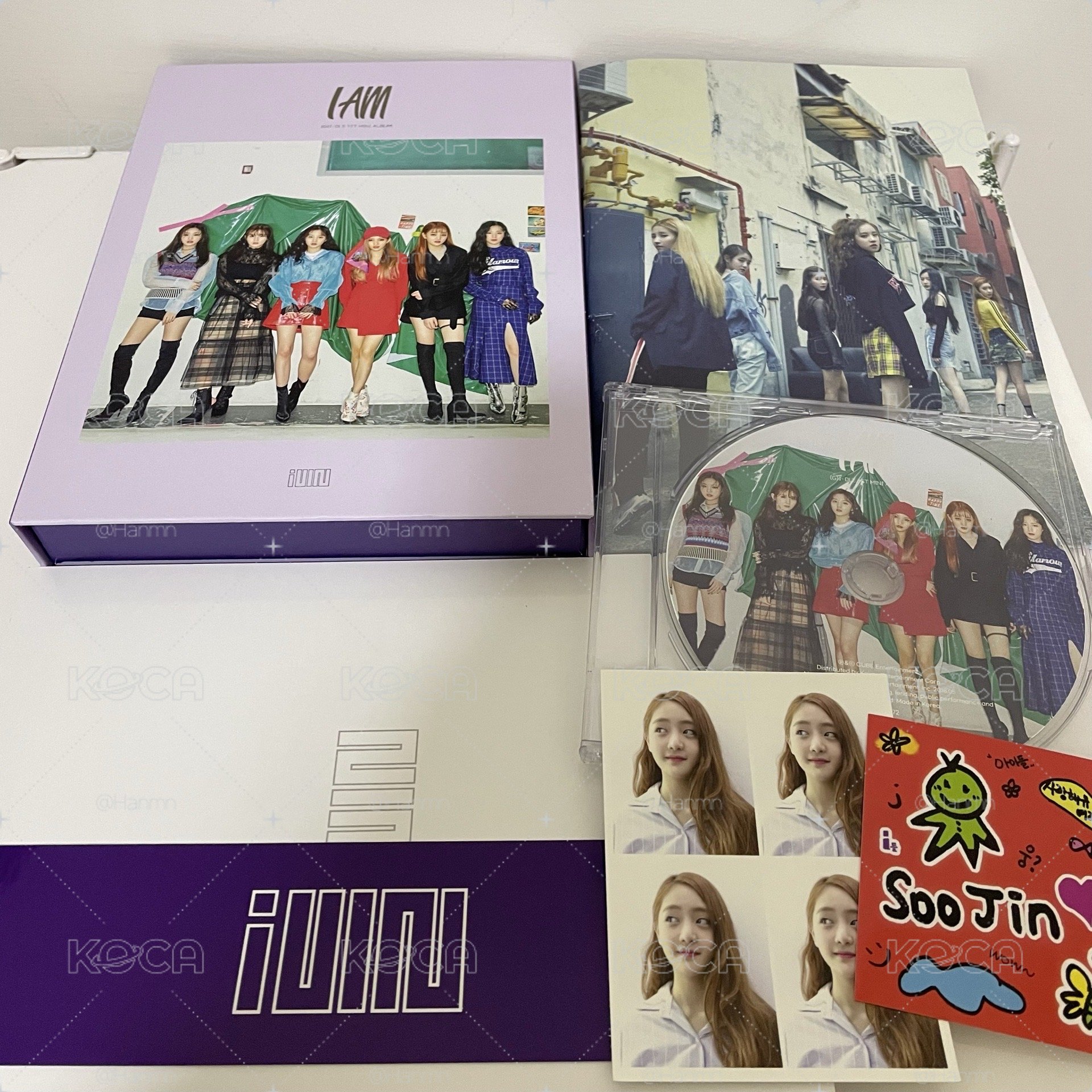 i-dle 出道專 I AM 空專 無小卡