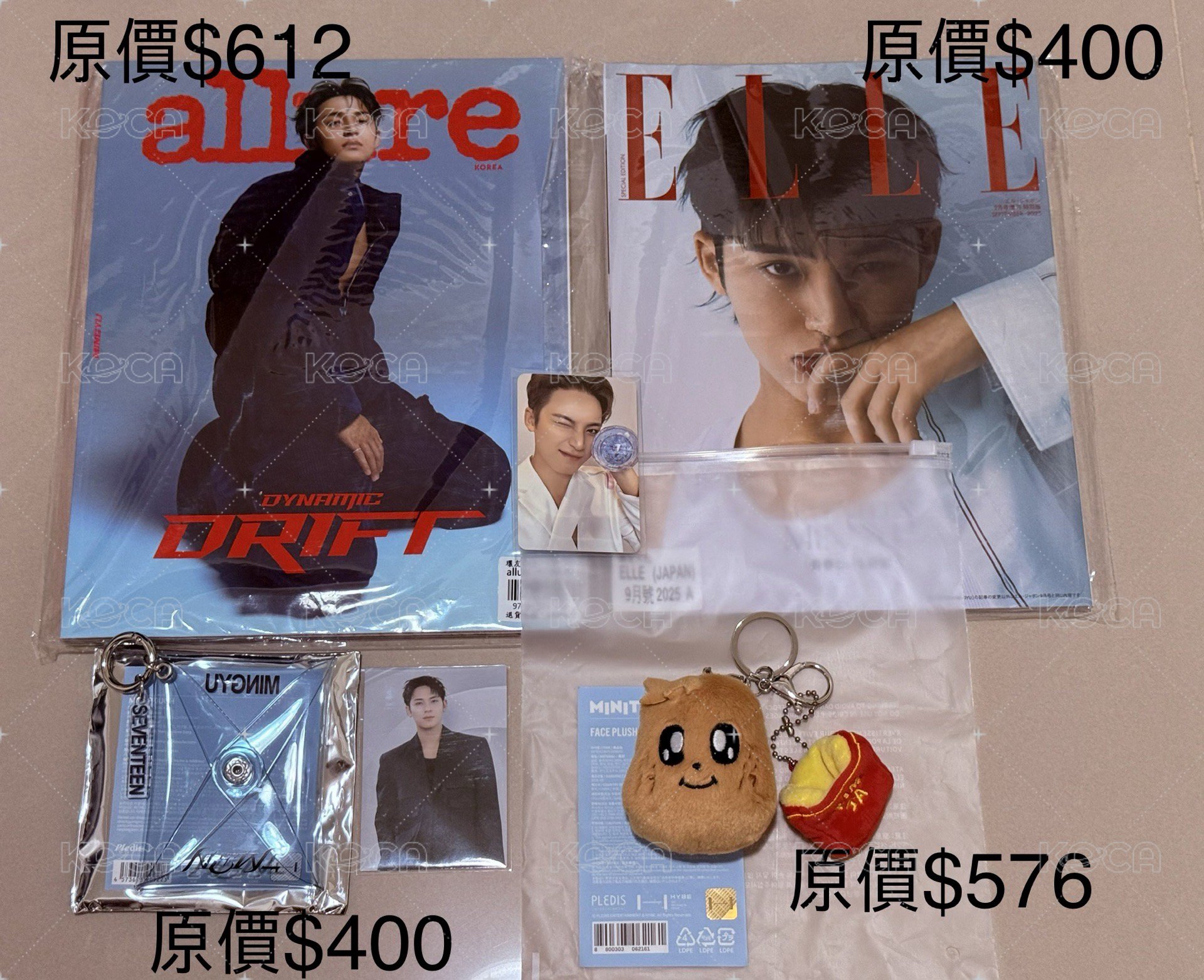 Kimja大頭娃娃盤(其餘內容物看圖二)