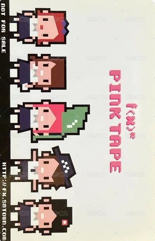 正規二<Pink Tape> 專輯卡  背面
