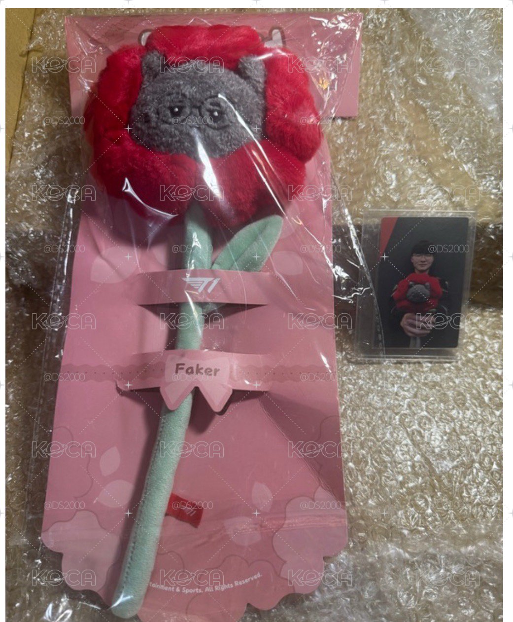潦草花 含卡 Faker