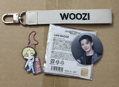 （現貨整圖出）seventeen woozi 李知勳  right here 姓名條吊飾 徽章 petiteen 金髮勳