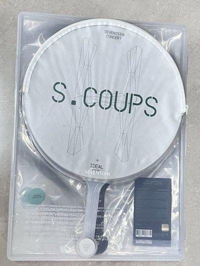 seventeen scoups 崔勝哲 崔勝喆 ideal cut 大扇 扇子 絕版 花托 托臉