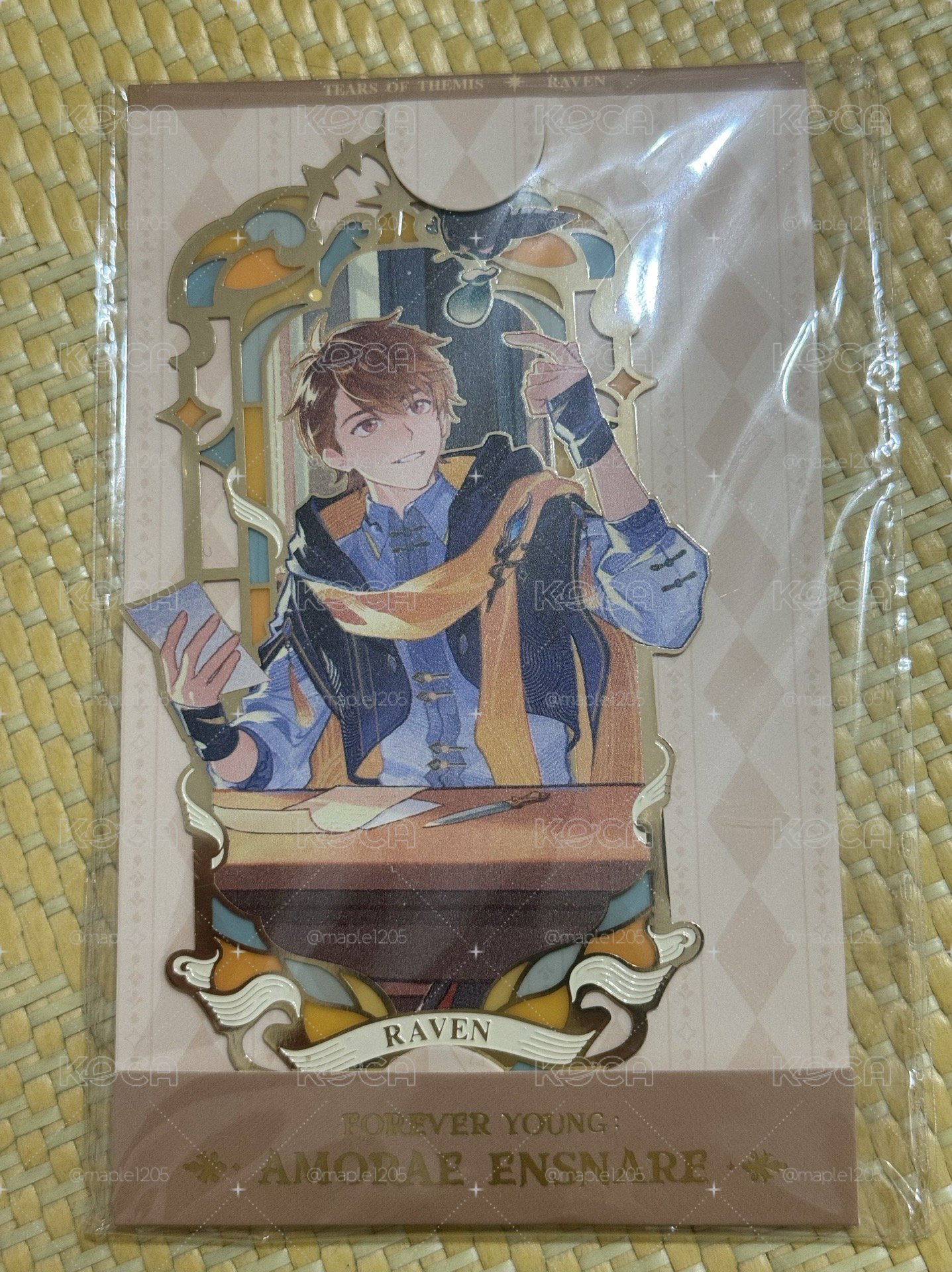 未定事件簿 心動魔咒 夏彥 金屬書籤
