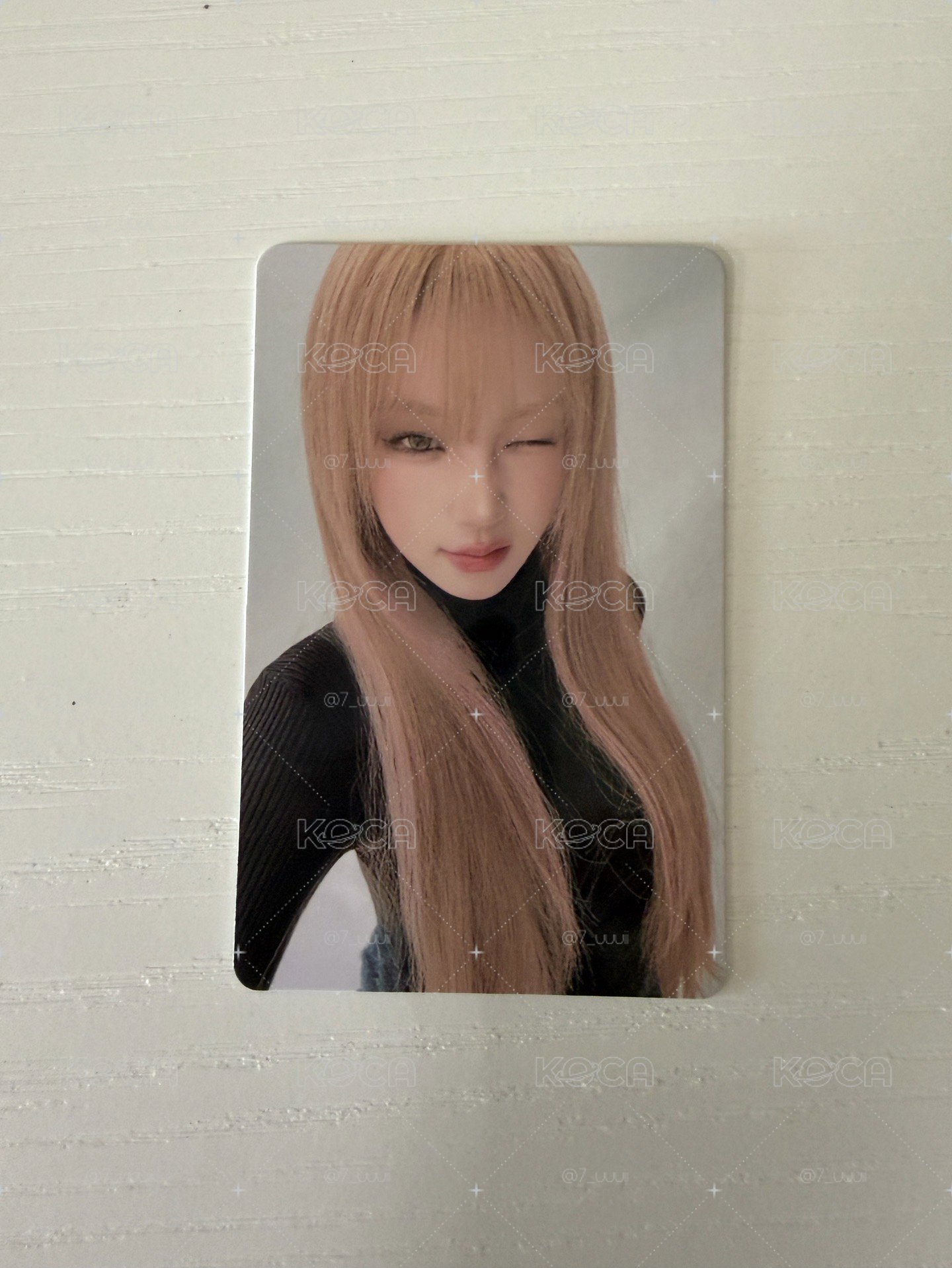 【現貨】I-DLE 2026 世巡台北大巨蛋場限小卡 — 雨琦 YUQI