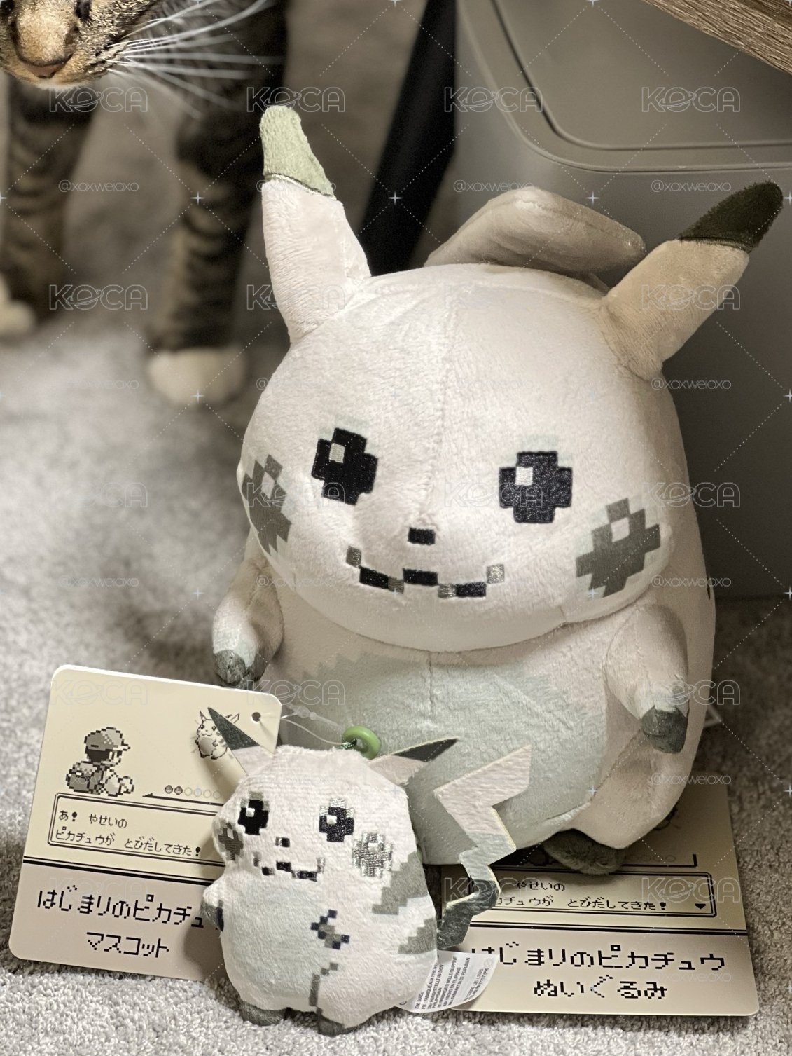 全新 pokémon 日版 像素皮卡丘 寶可夢中心 30週年紀念 皮卡丘 玩偶 吊飾