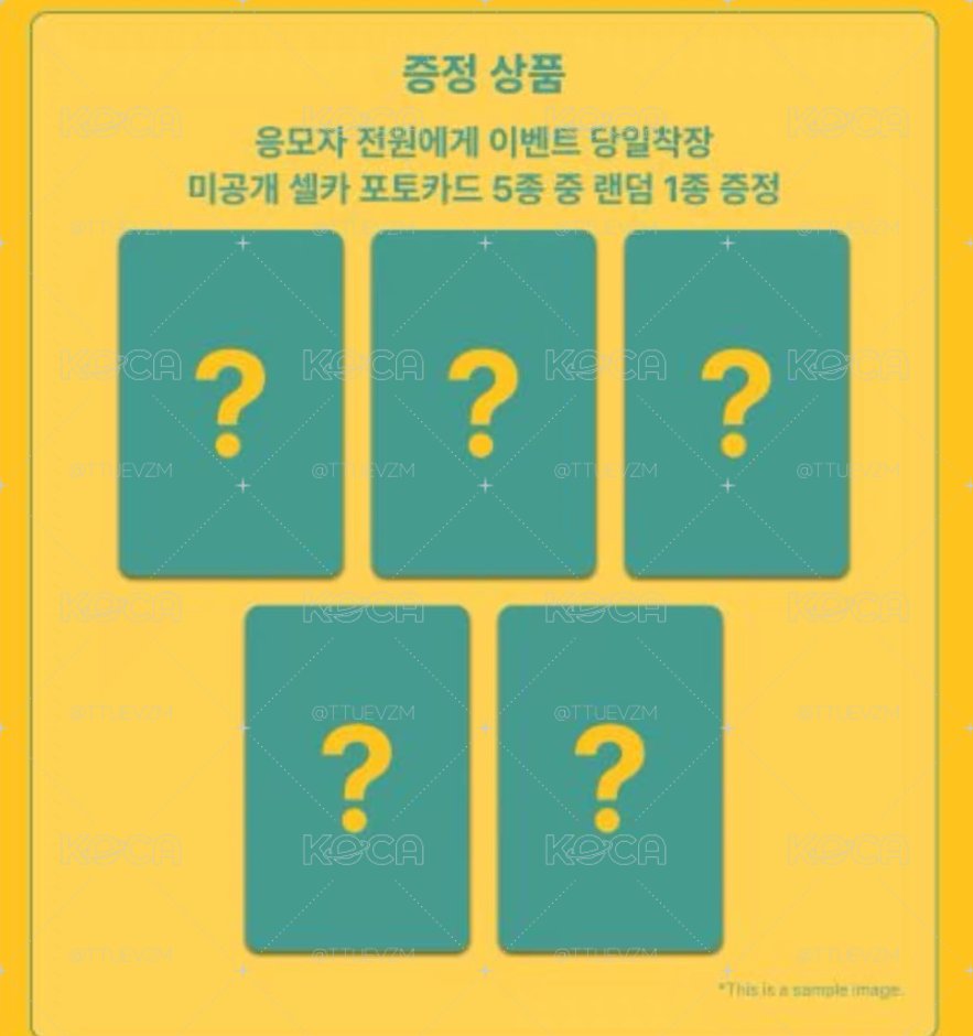 RED VELVET MS簽售卡 五張一套