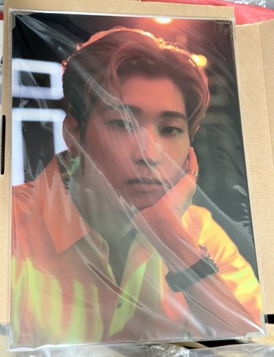 (現貨整圖出）seventeen 漢圓 d社雜誌+苦甜圓相框