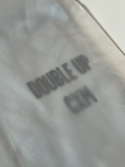 現貨｜CxM DOUBLE UP場週 灰T（M）