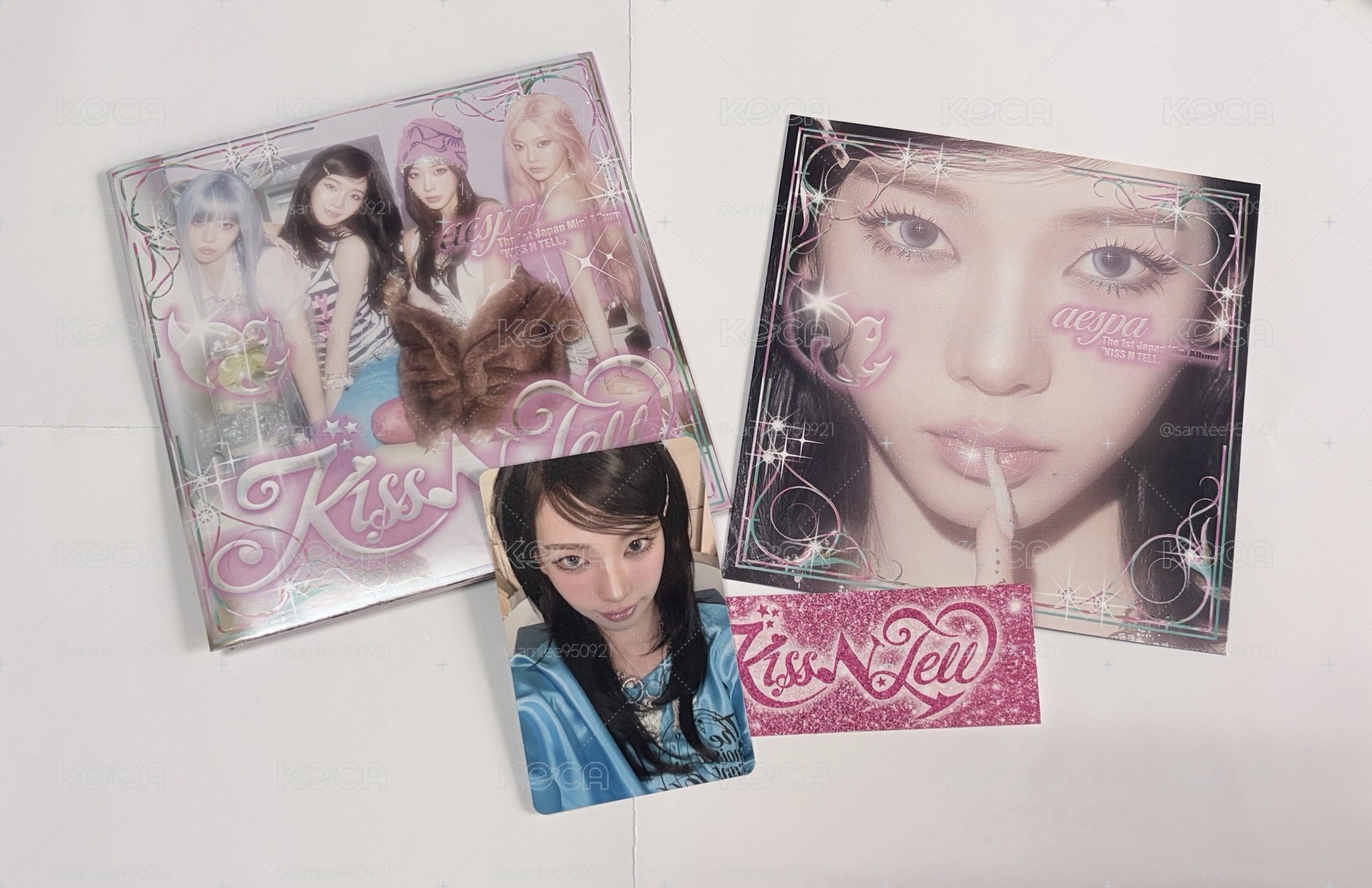 Kiss N tell poster ver. 柚封