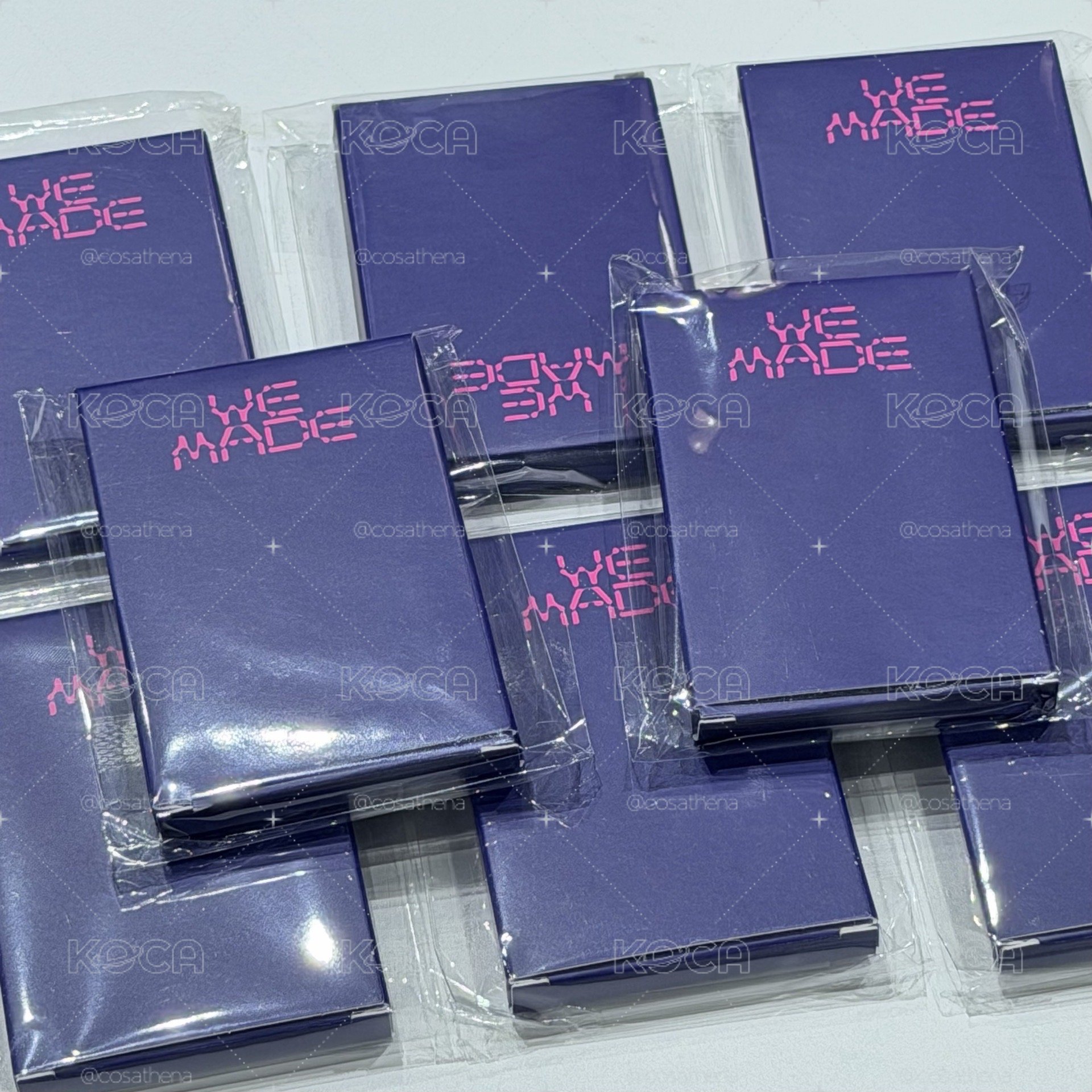 💜原價售 未拆 卡包組(小卡10張) i-dle we made pop-up 快閃
