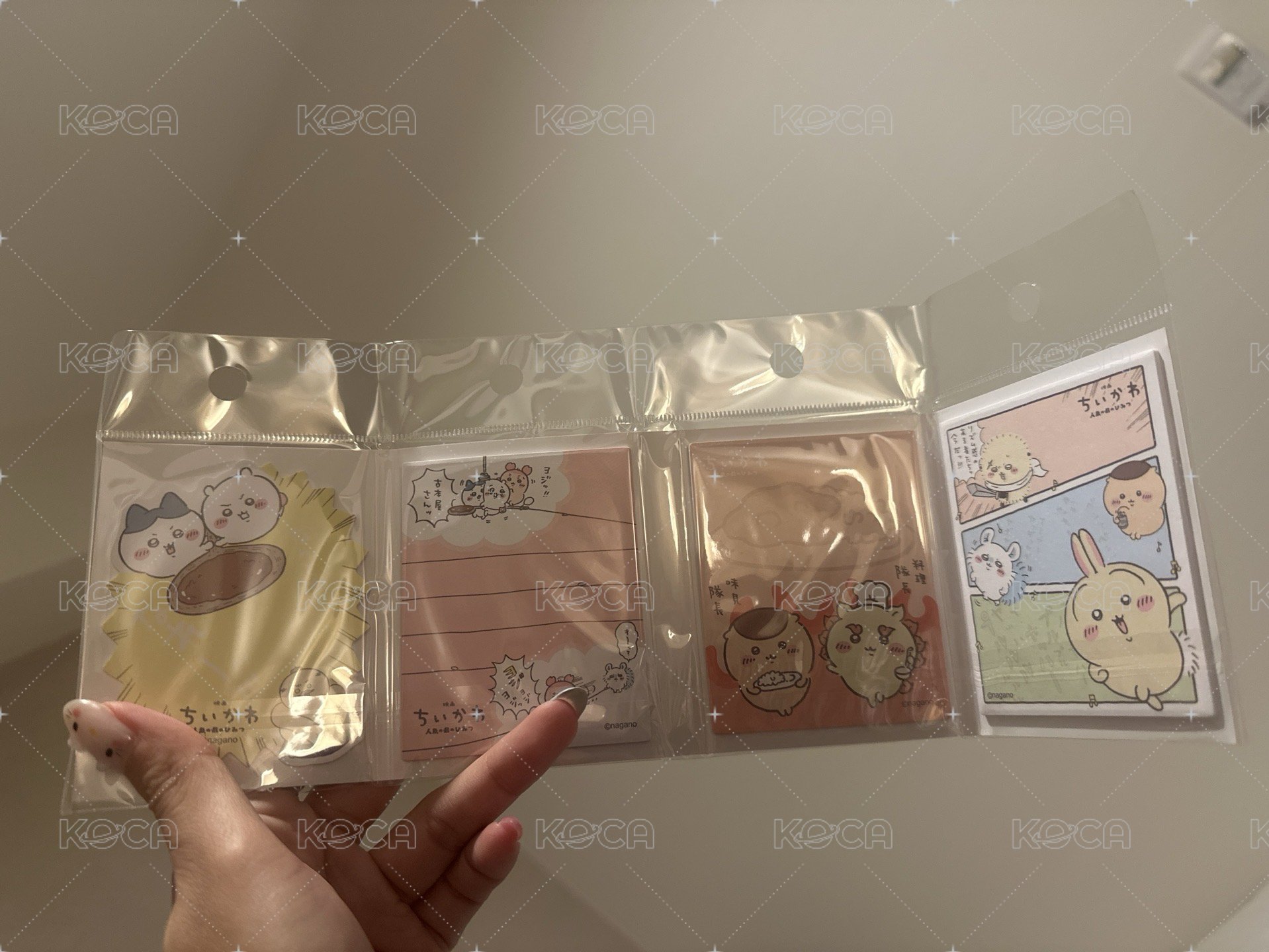 咖哩 便條紙組合（四種便條紙）