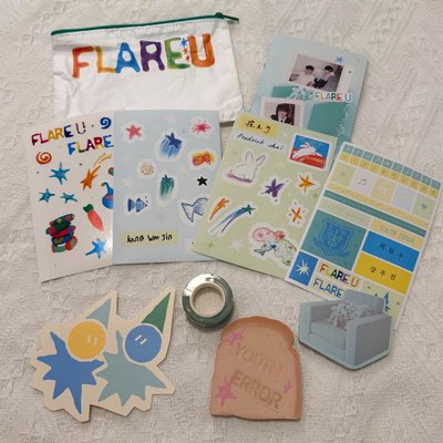 FLARE U YOUTH ERROR Stationery Kit ver.  文具專 空專