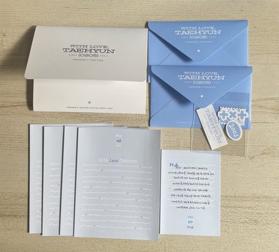 顯25年生日禮信件組