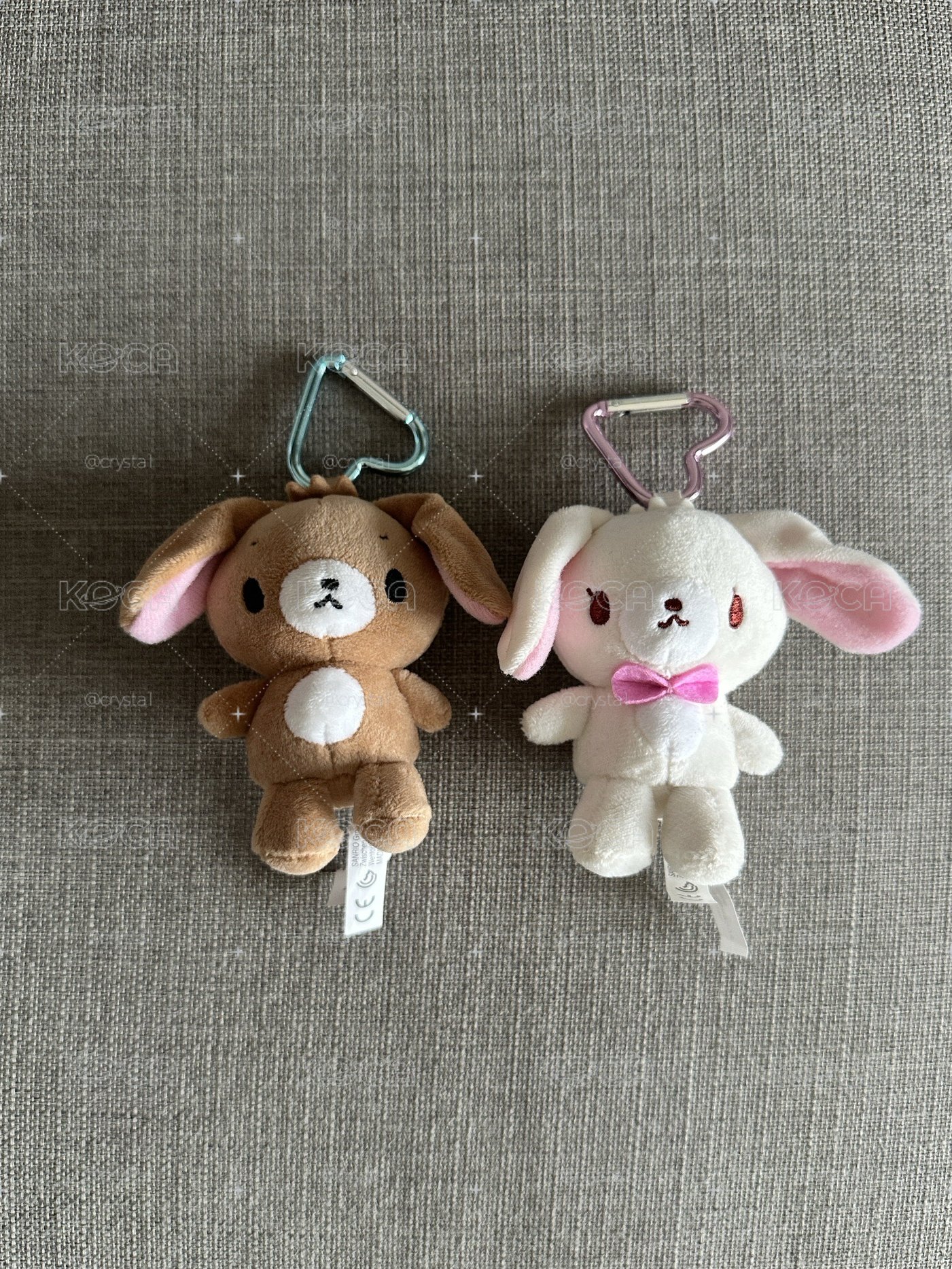 蜜糖邦尼愛心扣
