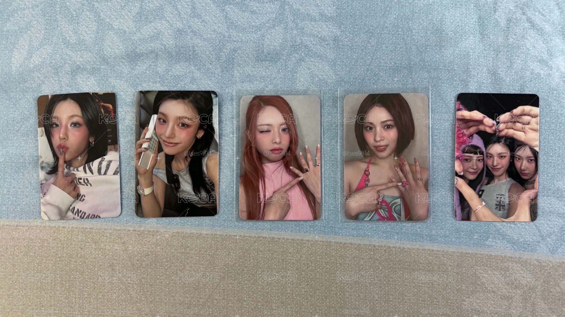 ITZY 禮志、有娜、留真 特典卡 專卡