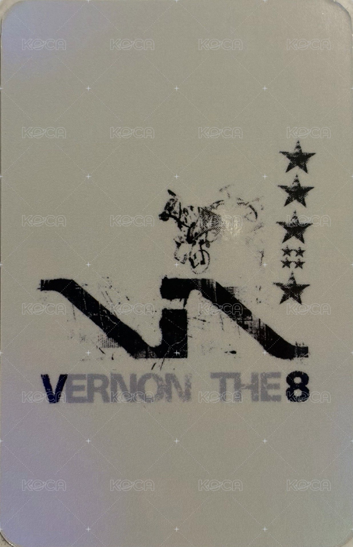 ‘V8’ knpops COMPACT ver. 特典卡  背面