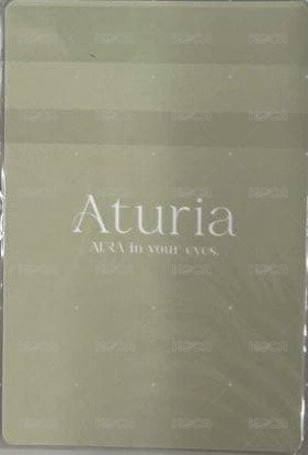 Aturia 代言卡  背面