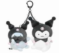 小白虎與黑虎蝦 × 三麗鷗聯名 吊娃 小偷鼠&Kuromi