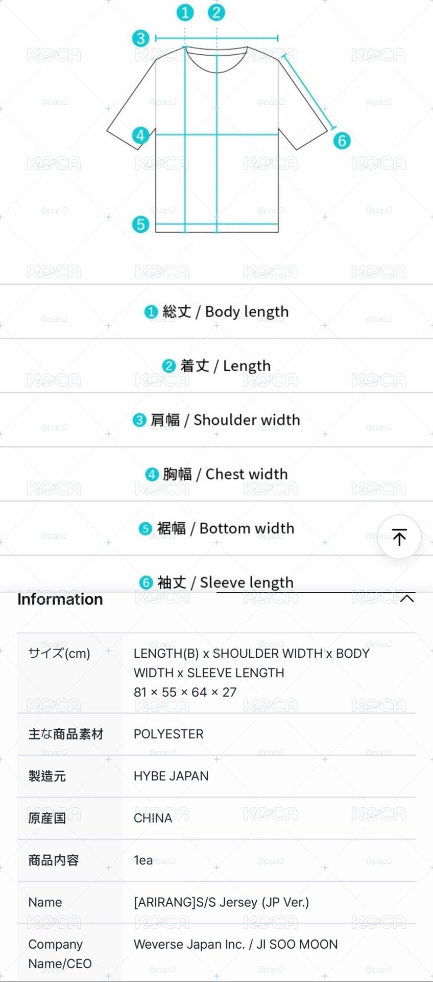 BTS韓國球衣