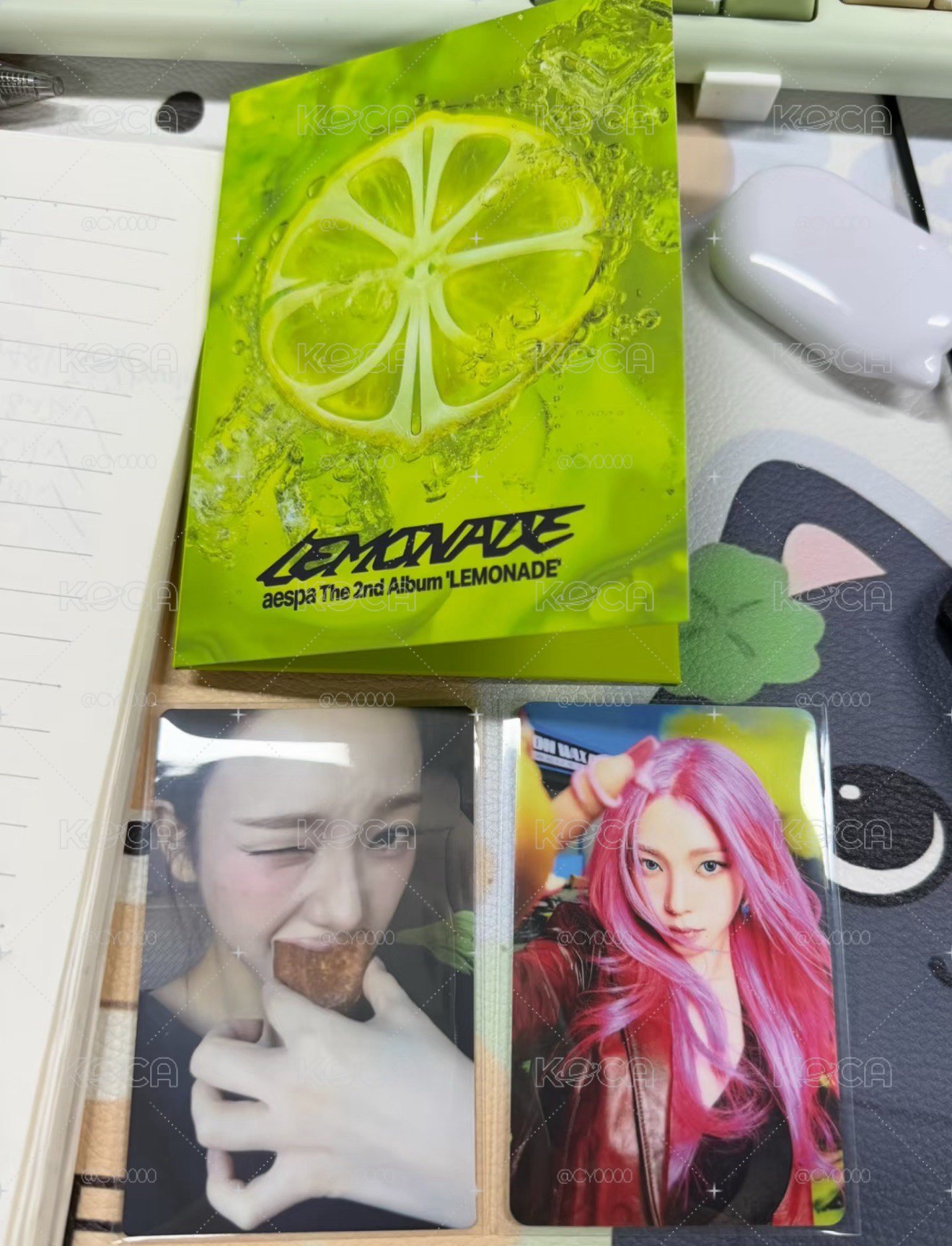 LEMONADE QQ音樂 特典卡 
