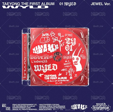 台北簽售、影通卡Taeyong 泰容The 1st Album [WYLD] (Jewel Case Ver.)