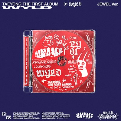 台北簽售、影通卡Taeyong 泰容The 1st Album [WYLD] (Jewel Case Ver.)