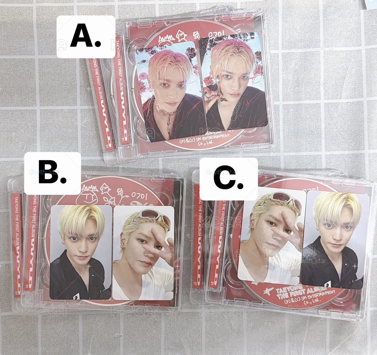 台北簽售、影通卡Taeyong 泰容The 1st Album [WYLD] (Jewel Case Ver.)