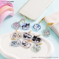 小白虎與黑虎蝦 × 三麗鷗聯名 壓克力吊飾盲袋