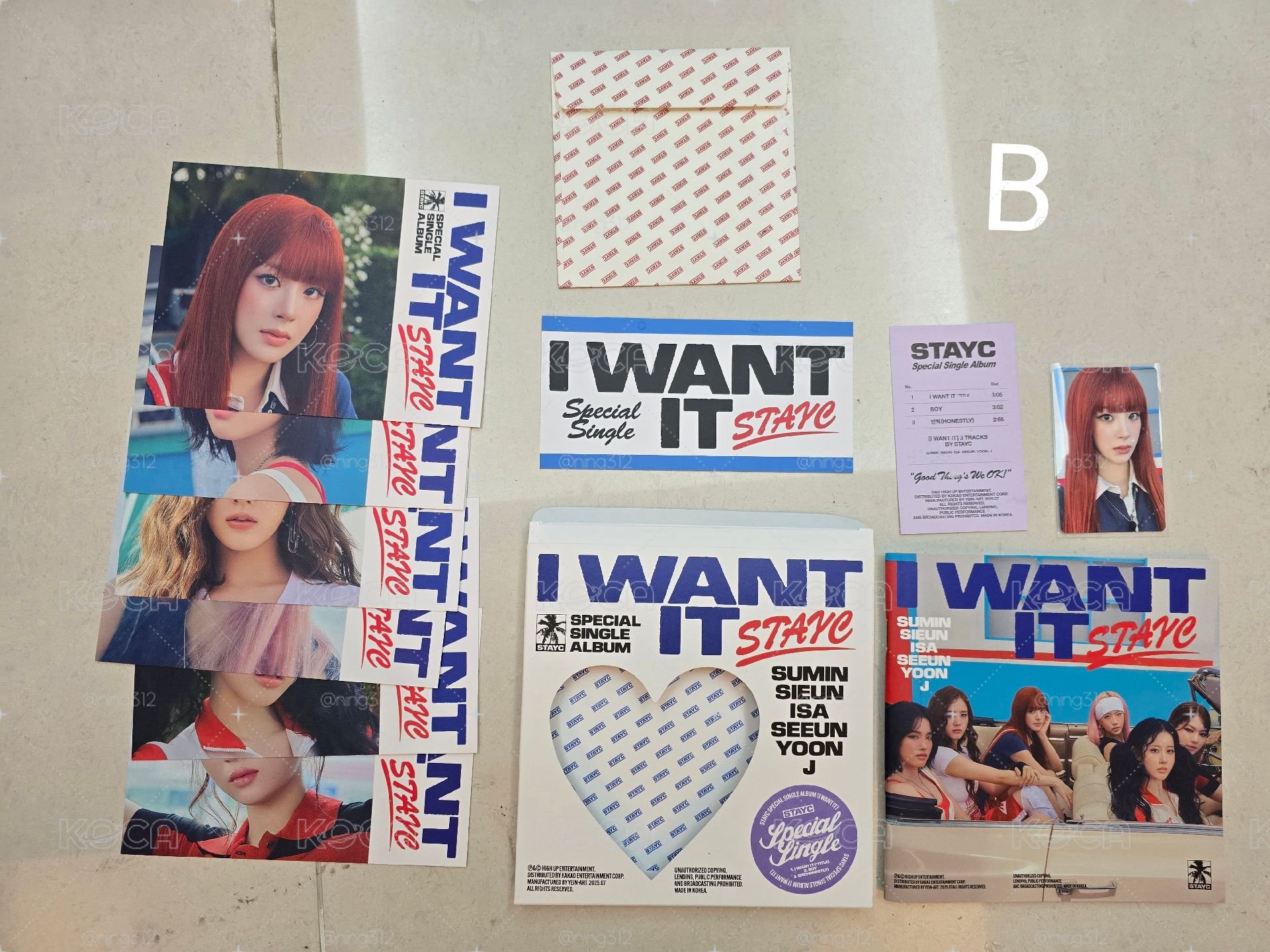 STAYC I WANT IT 全專（兩版各一）