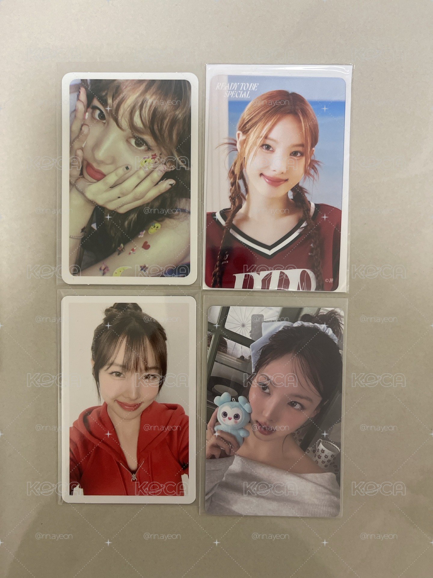 Twice 娜璉小卡