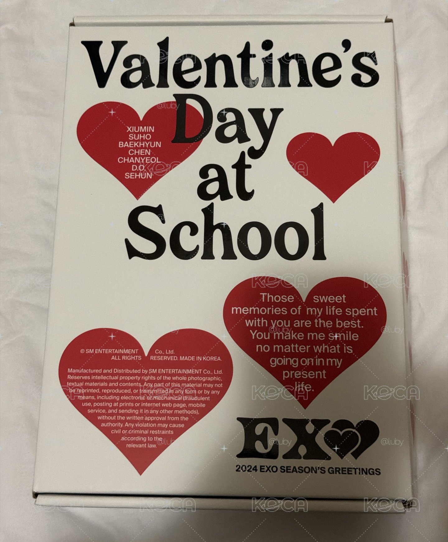 EXO 2024年曆