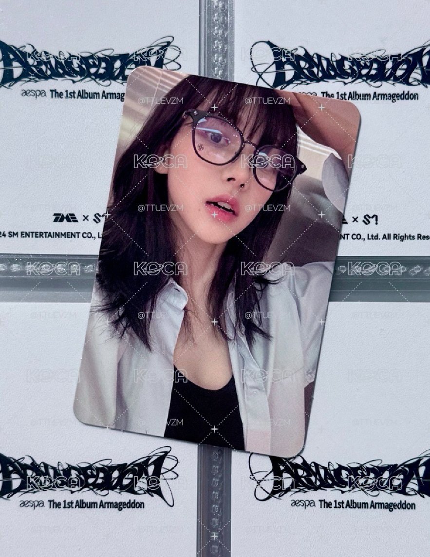 KARINA SM簽售卡