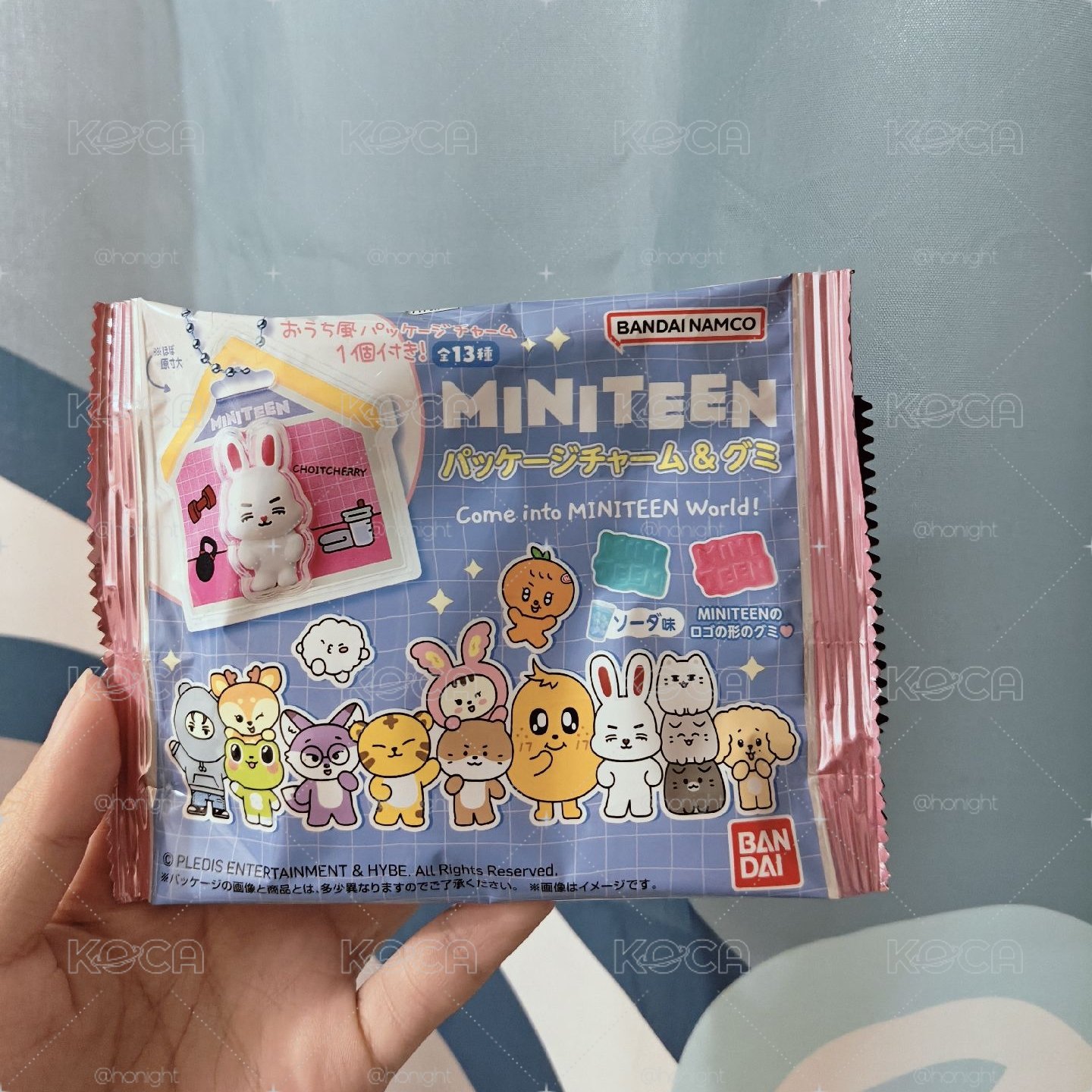 Miniteen 萬代聯名軟糖吊飾