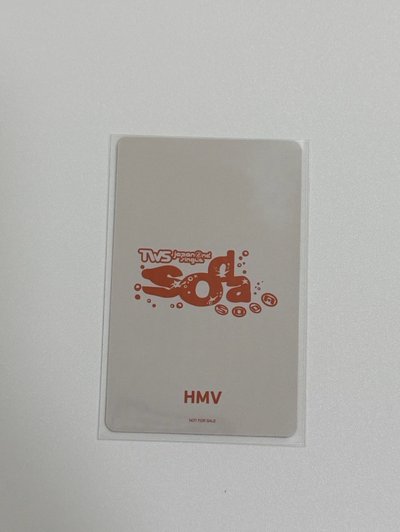 tws soda soda HMV 特典 韓振