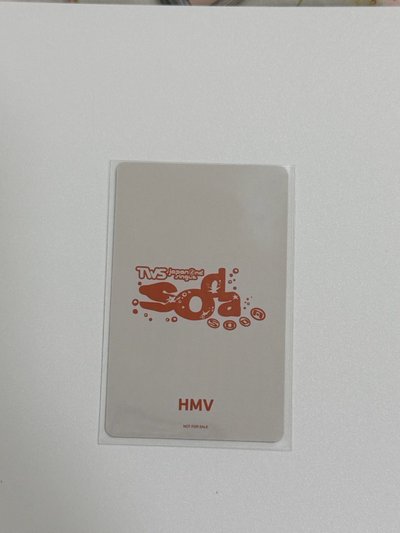 tws soda soda HMV 特典 炅潣