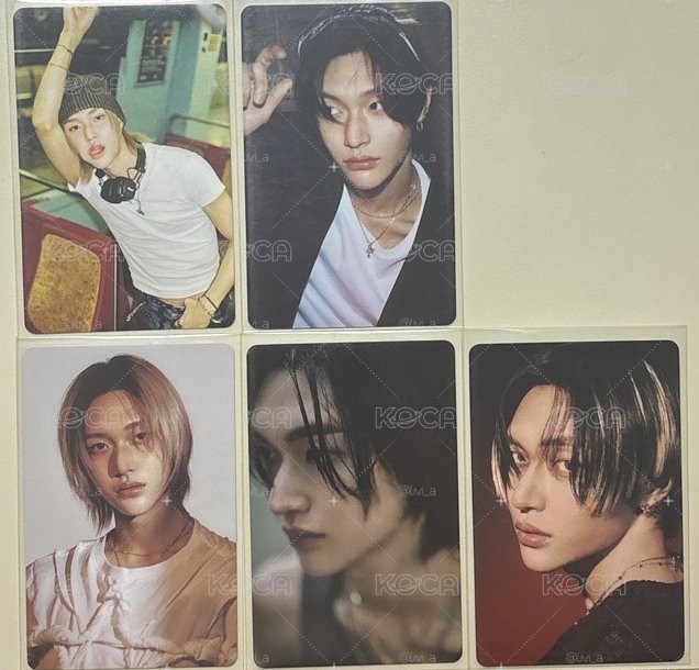 RIIZING PP版專卡 WONBIN(五張一起!)