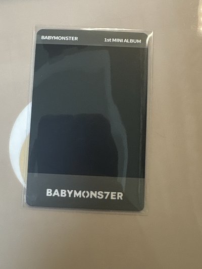BABYMONSTER 雅賢 Ahyeon 京東3.0特典拍立得 京東賢