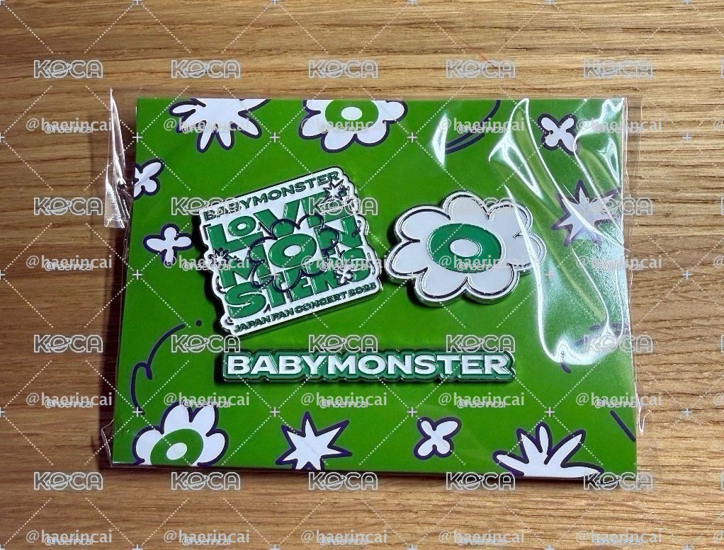 BABYMONSTER 亞巡日場周邊