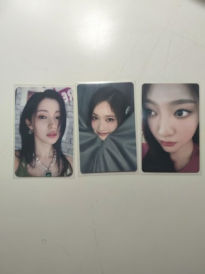 三張女團卡（星光卡寧&wm幸運紗&星光卡瑞）