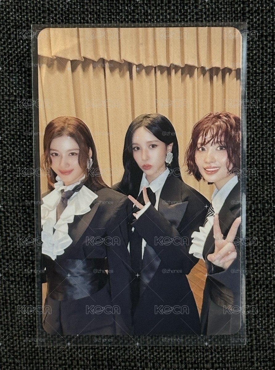 MISAMO 三人團卡
