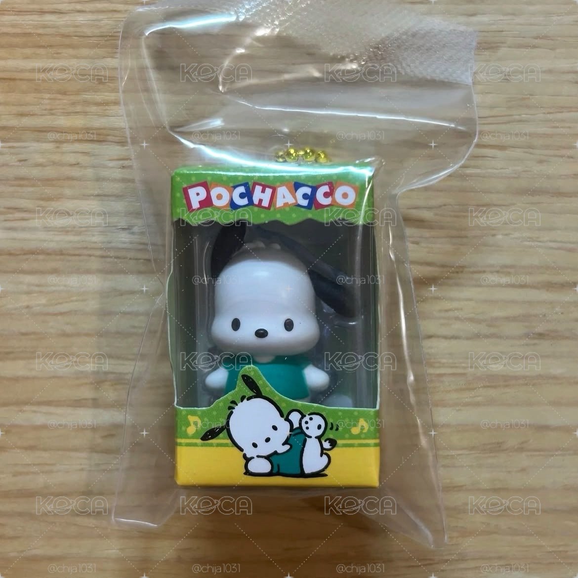 三麗鷗包裝盒吊飾 帕恰狗