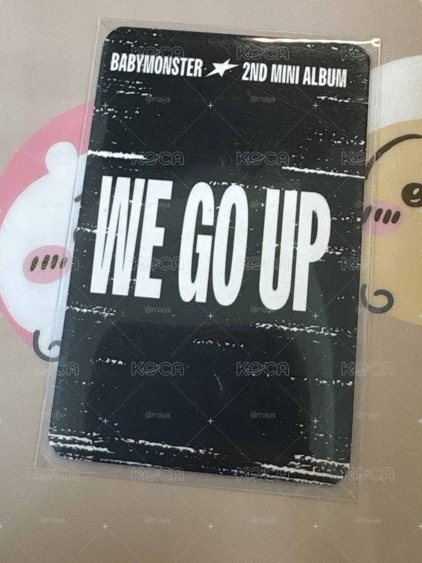 BABYMONSTER 雅賢 Ahyeon We Go Up Mini2 OY賢 懟臉賢