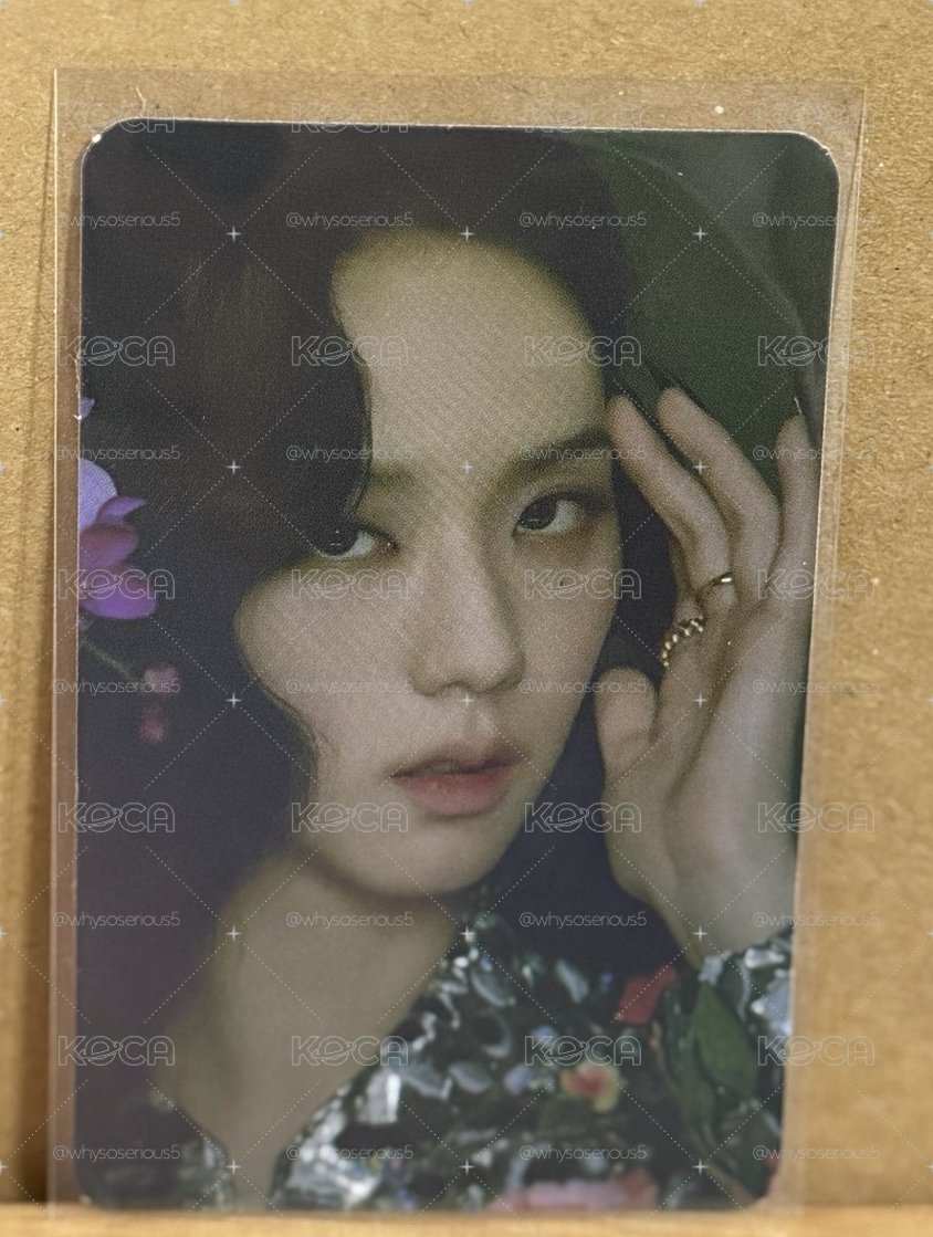 Jisoo ME SOLO 特典卡