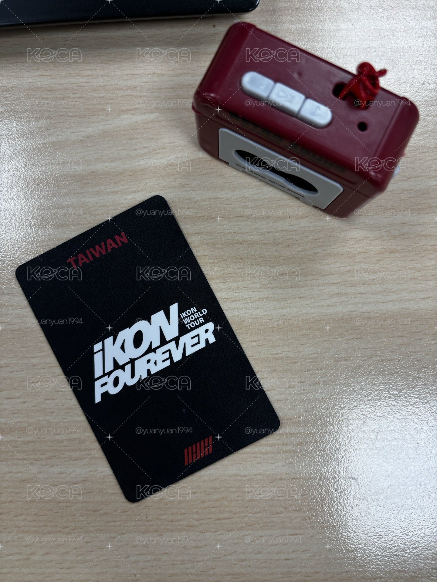 iKon 台北團卡