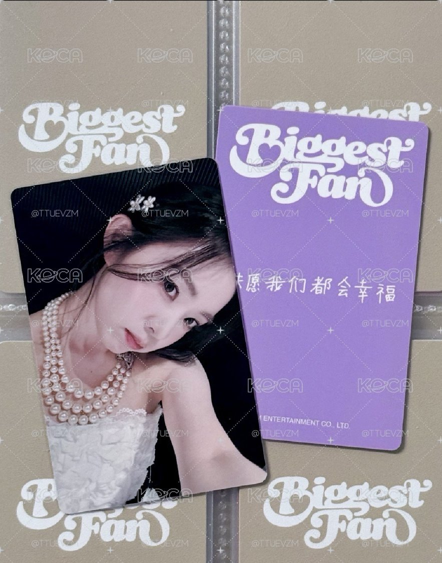 IRENE 深圳上台小芒簽售卡 珠願我們都會幸福