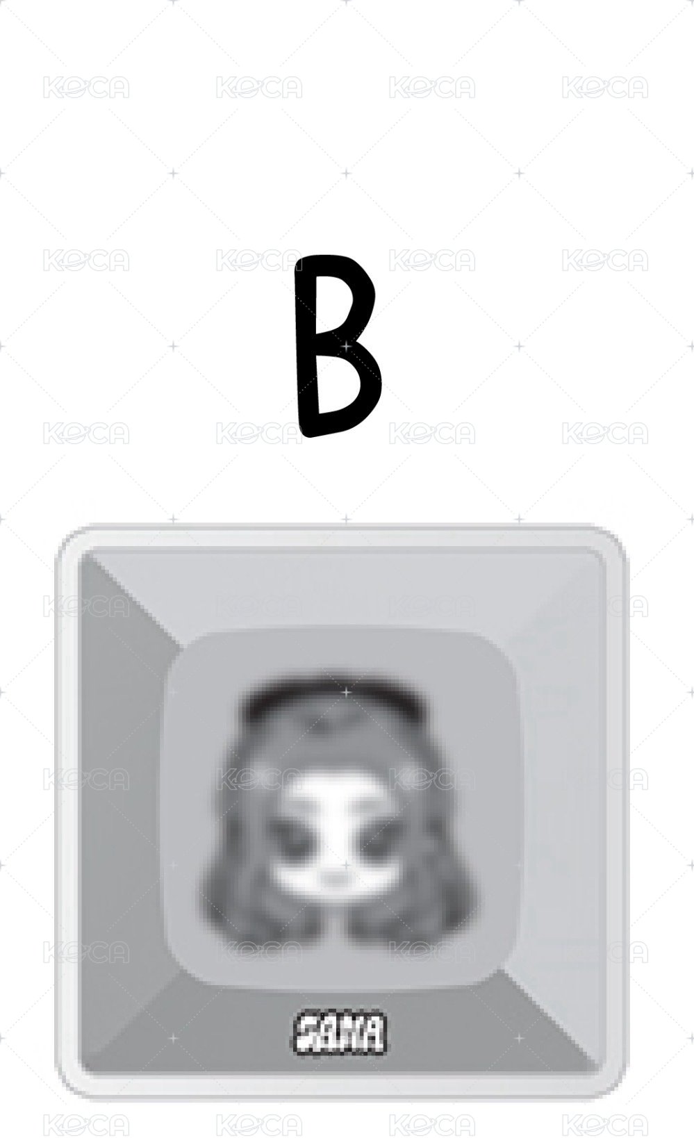 B